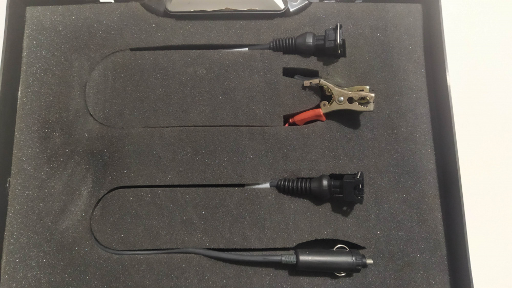kit tester usato originale vari modelli piaggio completo di cavi e valigetta