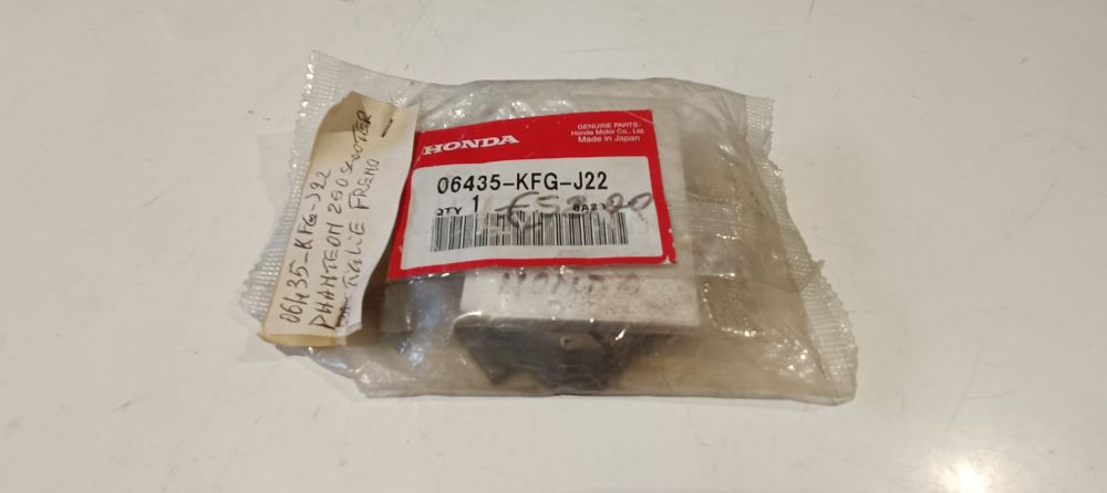 coppia pasticche freno posteriori originali honda foresight 250