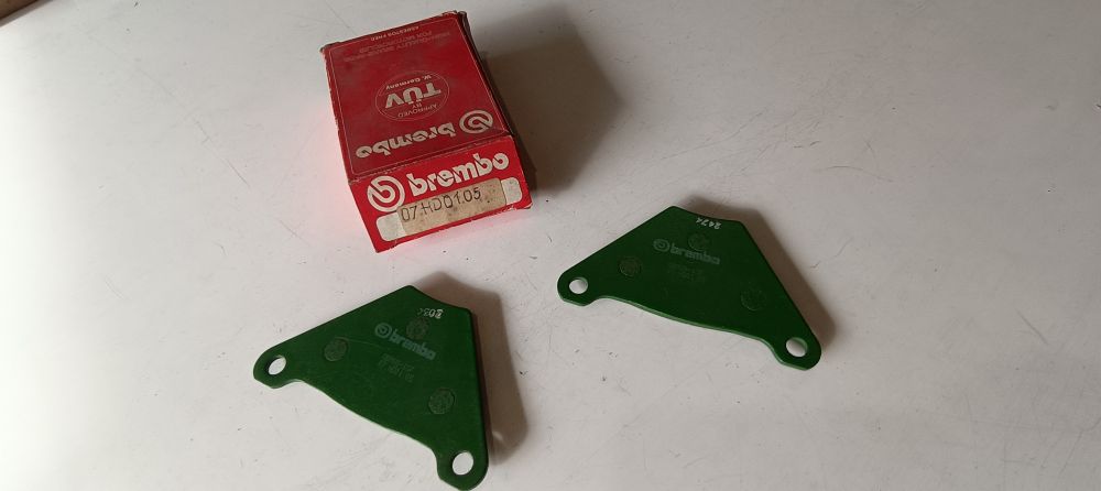 coppia pasticche freno anteriori brembo harley davidson fl 1220 &ndash; fl 1340 1982