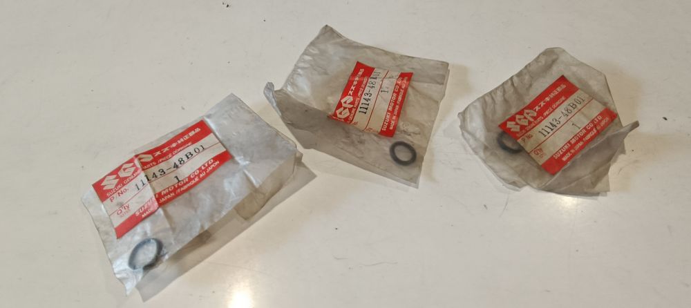 3 o ring guarnizioni cilindro suzuki gsx 1100 r – f ´89 – ´93