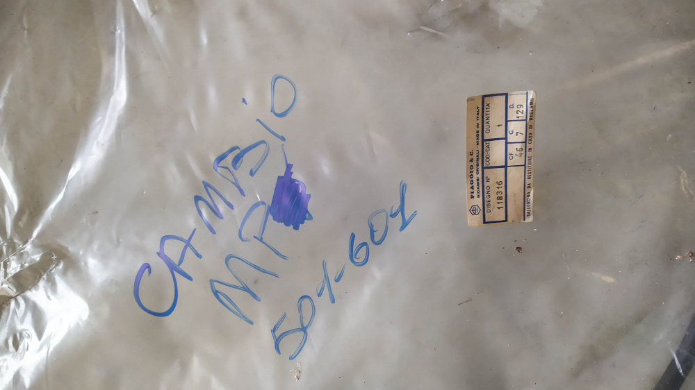 trasmissione cambio originale piaggio ape mp 501 - mp 601