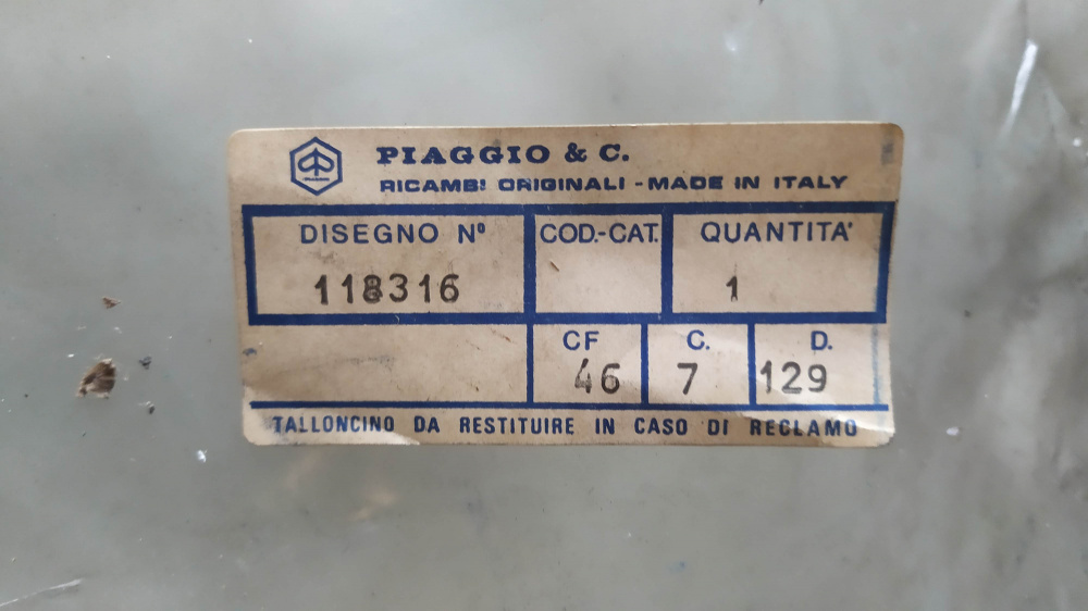 trasmissione cambio originale piaggio ape mp 501 - mp 601