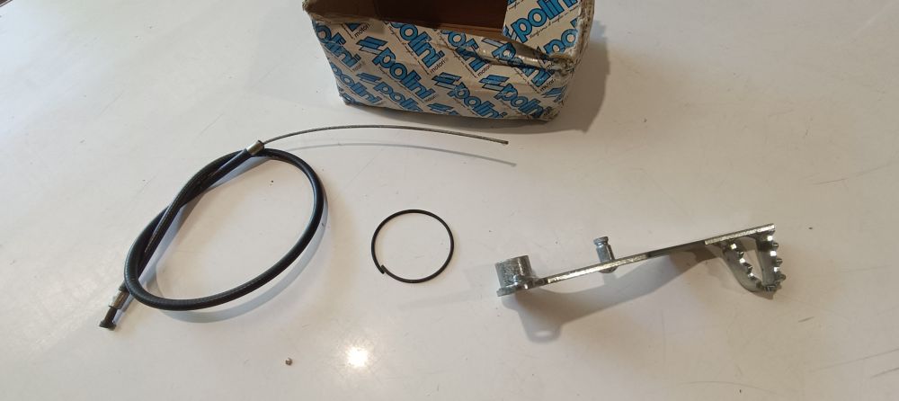 kit modifica pedale freno polini per minicross