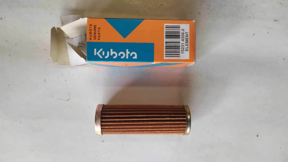 filtro carburante motori kubota