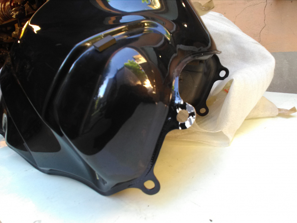 serbatoio come nuovo nero honda xl 650 v transalp ´00