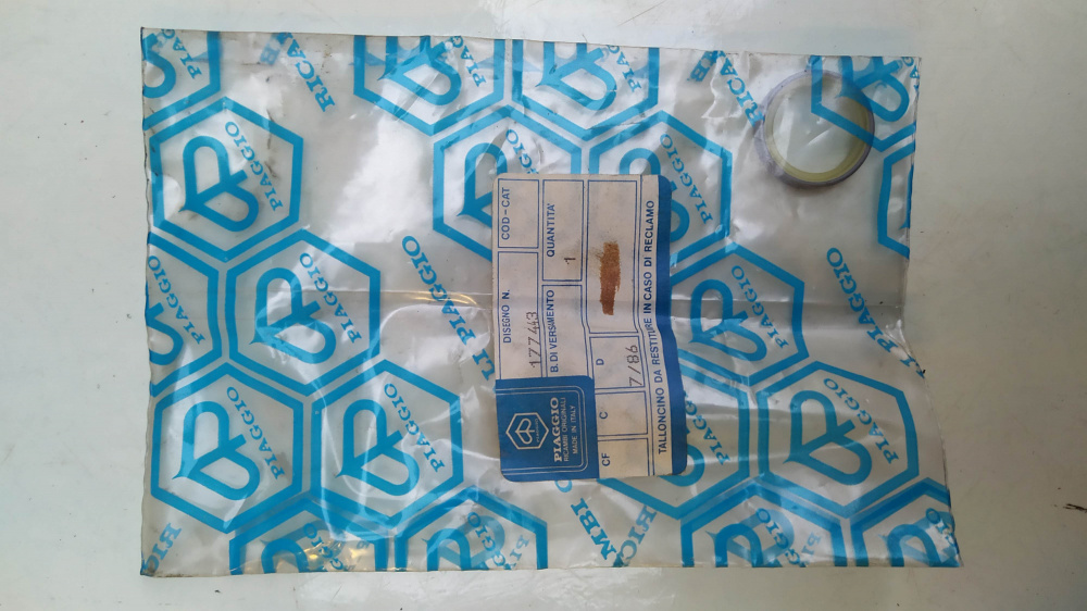 paraolio mozzo ruota anteriore piaggio vespa px-t5-cosa