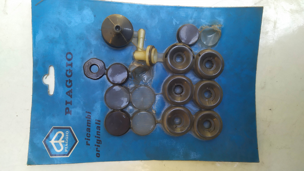 kit revisione impianto idraulico piaggio ape mpv - af1 - mpf non completo