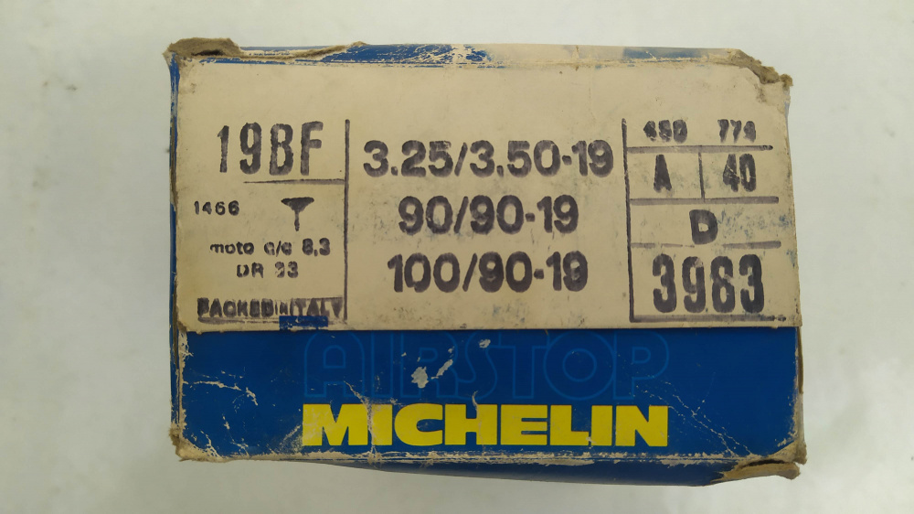 camera d´aria michelin 3.25/3.50-19  90/90-19   100/90-19