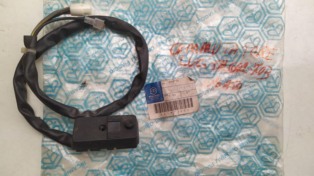 commutatore luci usato piaggio ape tm 602 - 703