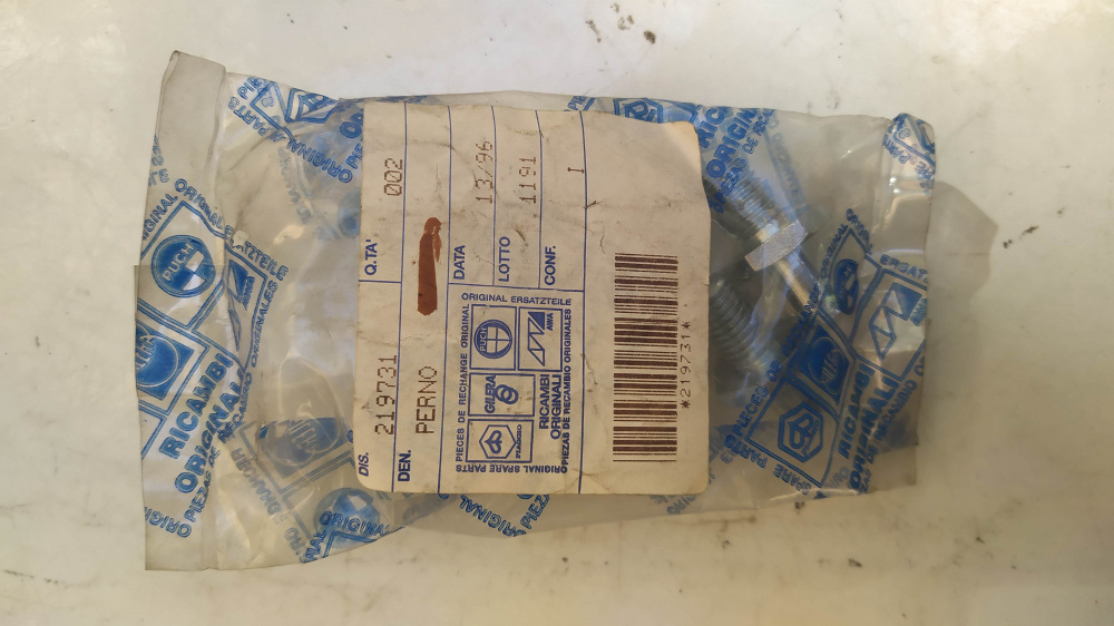 perno chiusura sponda piaggio ape poker