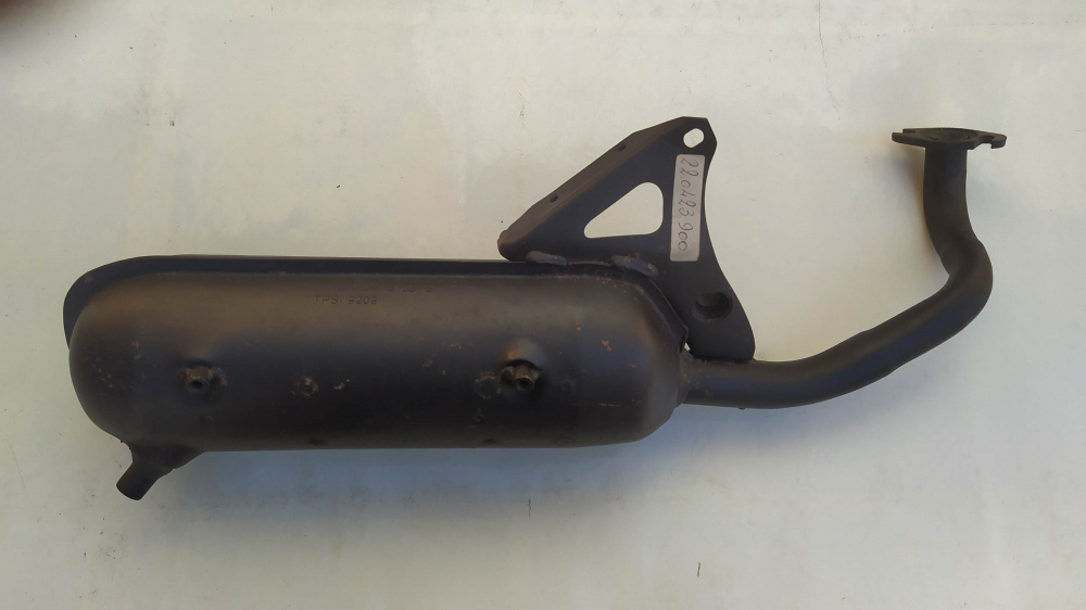 marmitta beta scooter anni 90 codice malaguti e110 dgm 48153-s tpsi 9209