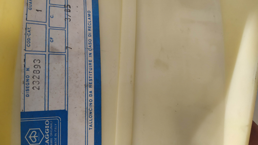 nasello anteriore piaggio vespa t5