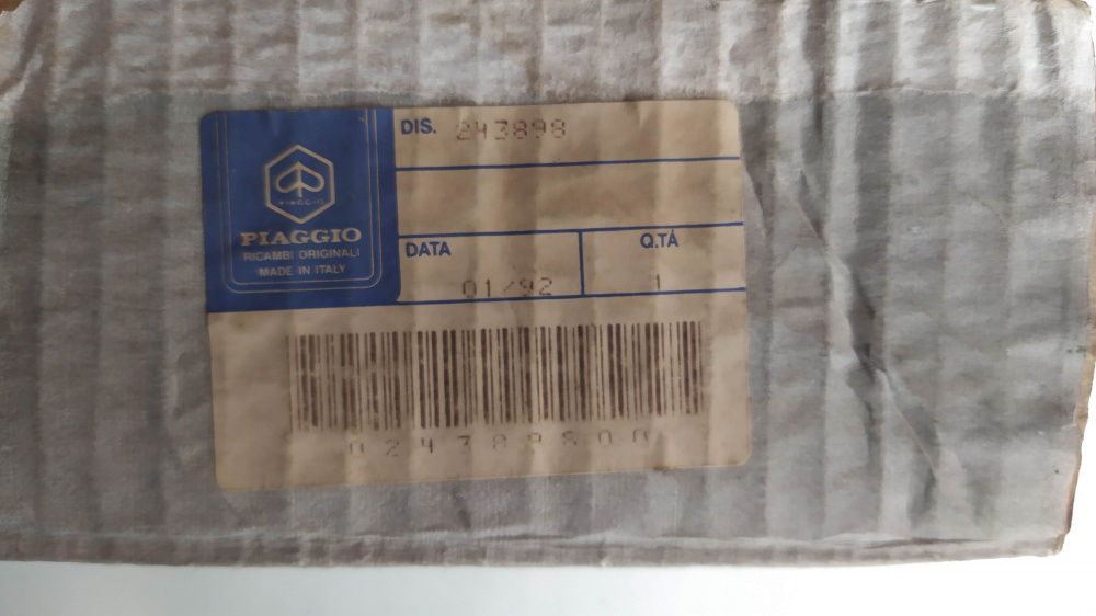 fanale posteriore originale piaggio ciao - bravo - 1 gecar - 1 cev 220-230