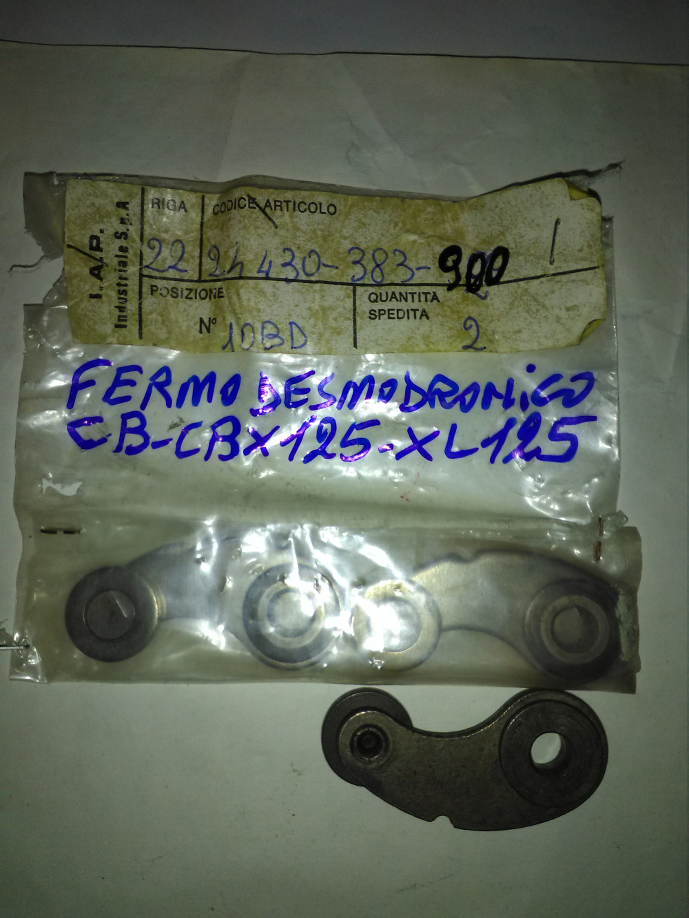 fermo desmodronico cb125 - cbx125 - xl125