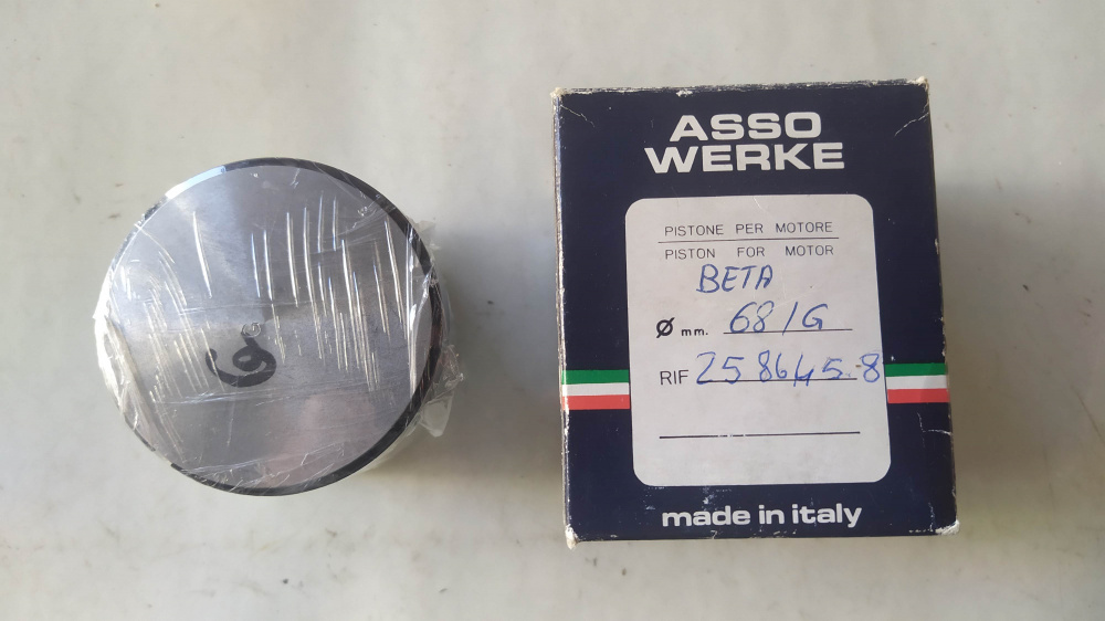 pistone asso werke per beta diametro 68/g