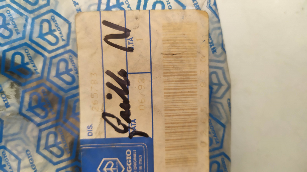 filo alzavalvole originale piaggio grillo