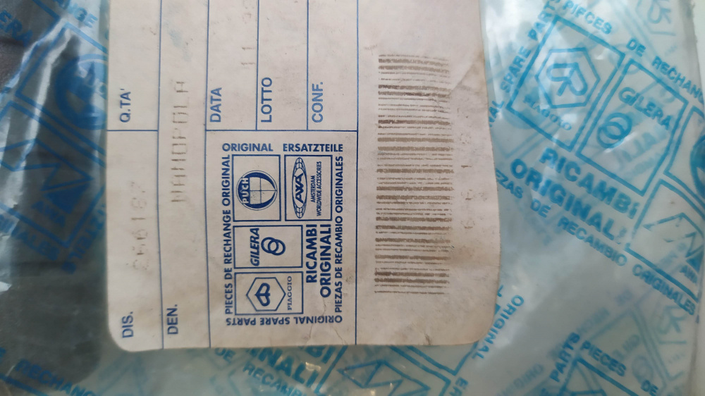 coppia manopole originali piaggio vespa pk fl2