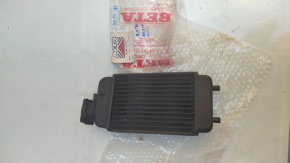 radiatore destro beta rx 50 ´85 - kr 250