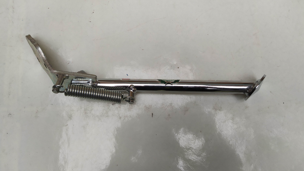 cavalletto laterale costa team racing cromato per piaggio bravo