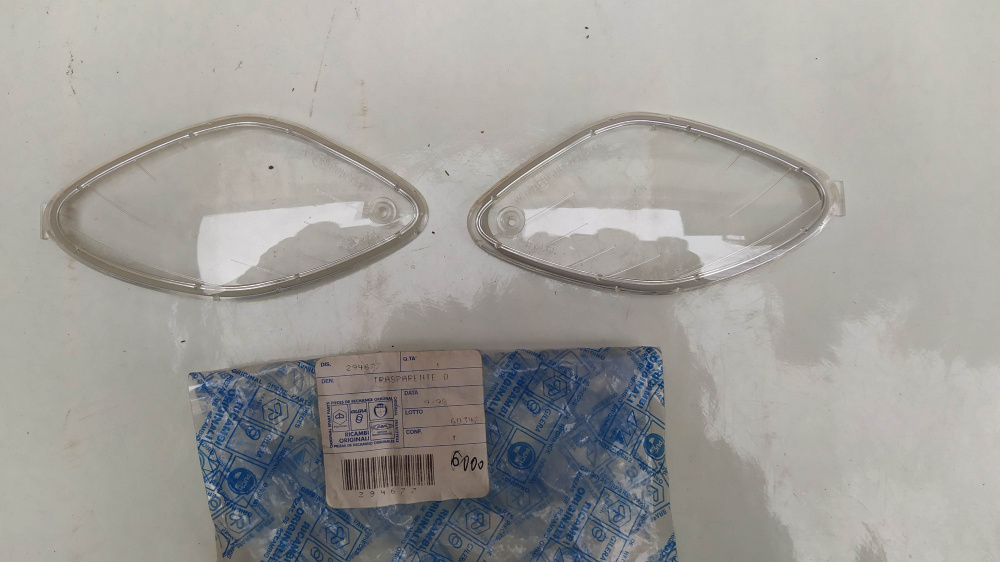 coppia gemme frecce trasparenti piaggio nrg mc2