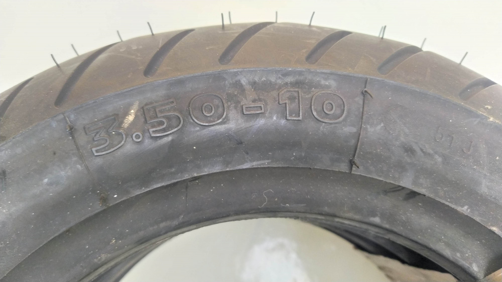 2 copertoni michelin 3.50-10 piaggio vespa