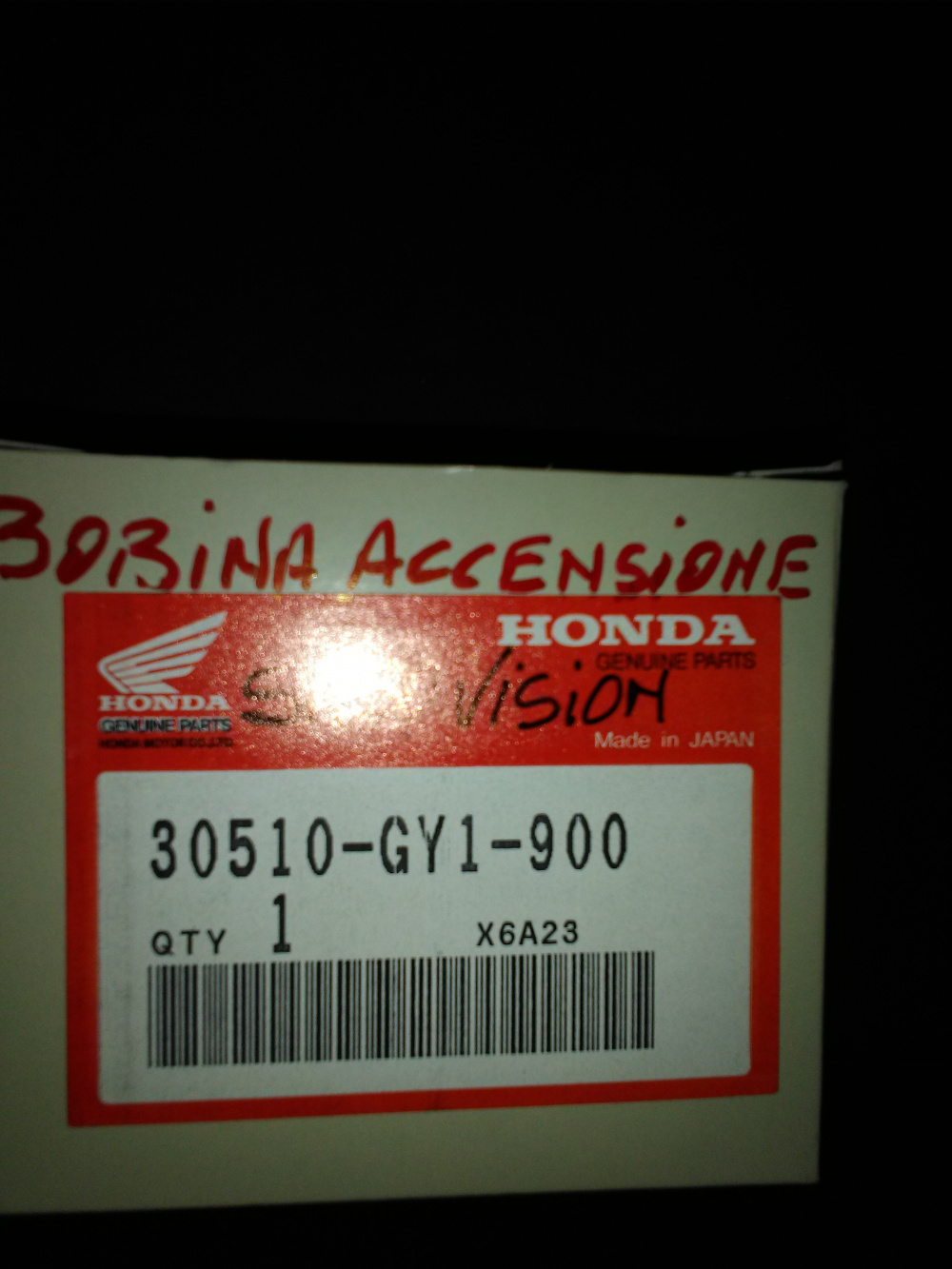 bobina accensione honda sa50 vision