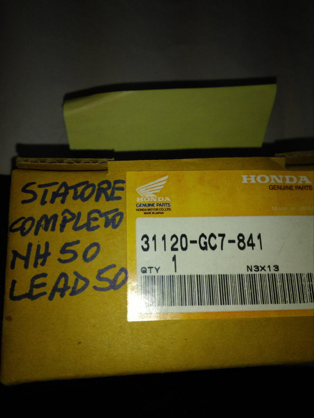 statore completo hona lead50 - nh50