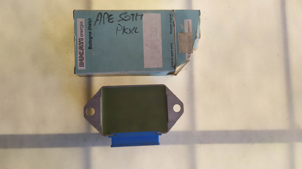 regolatore tensione ducati 343452 piaggio ape 50 tm - vespa 50 pk xl