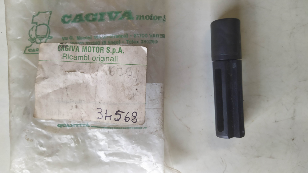 cursore cavalletto cagiva sxt 125 ´82 - aletta rossa elefant - elefant 350-650