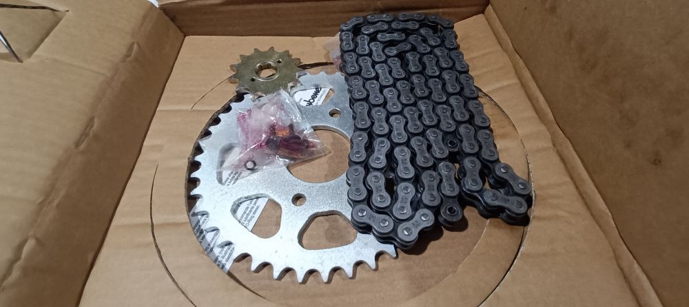 kit catena-corona-pignone nuovo did honda ca 125 rebel