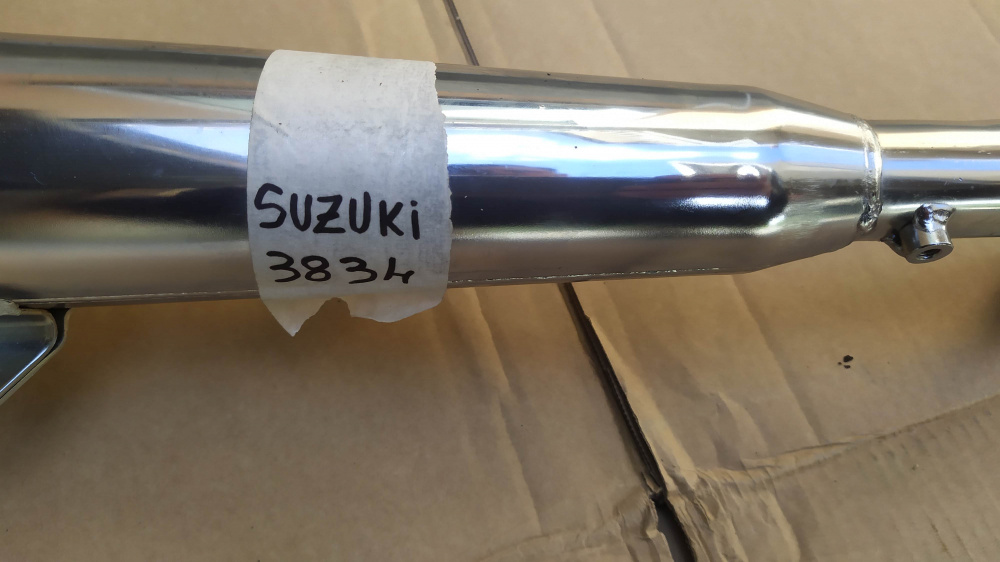 marmitta dx originale suzuki codice 3834