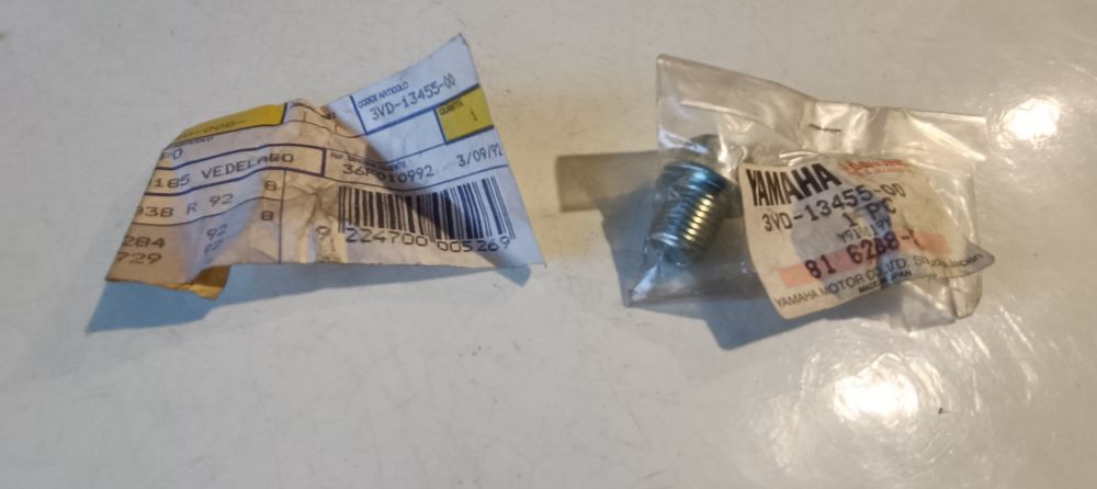 vite drenaggio olio vari modelli yamaha