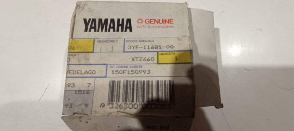 perno spinotto biella nuovo yamaha xtz 660