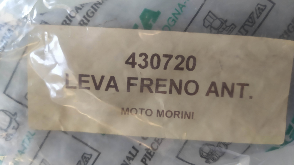 leva freno anteriore morini kanguro 350