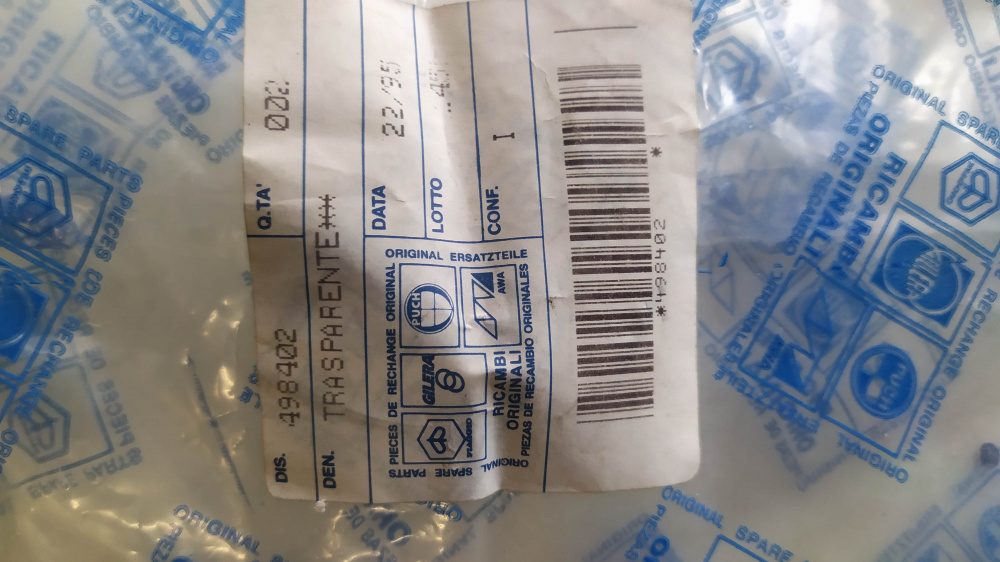gemma freccia anteriore piaggio si fl2 - si mix