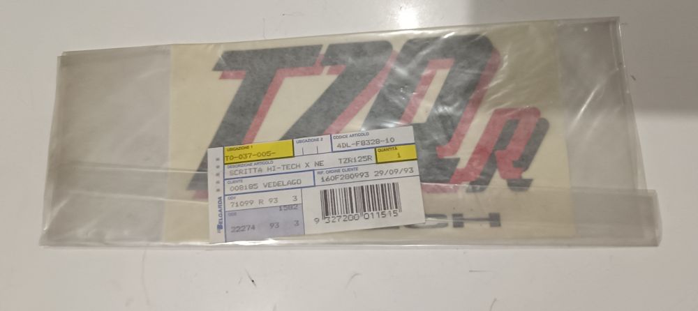 adesivo tzr r per yamaha tzr 125 r