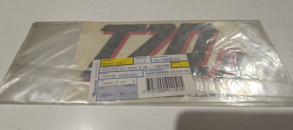 adesivo tzr r per yamaha tzr 125 r
