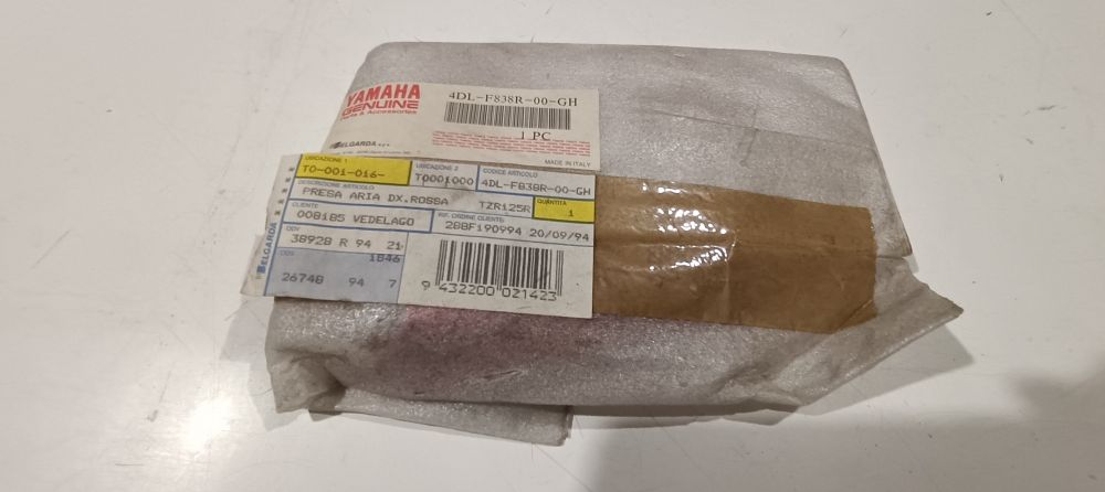 presa d´aria dx rossa yamaha tdr 125 r