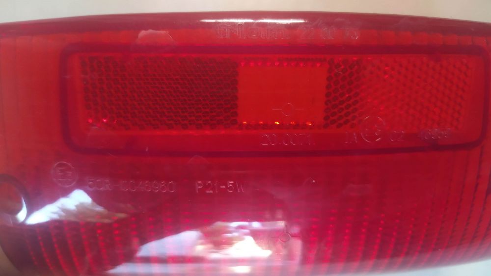 lente fanale posteriore triom 220073 - 50r-0046960 aprilia amico