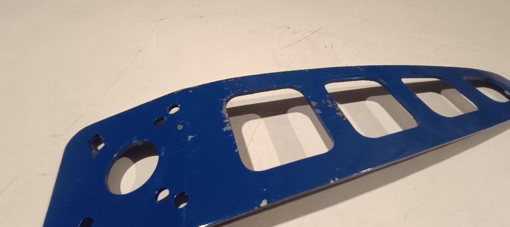 piastra rinforzo parafango nuova blu cagiva elefant 3 &ndash; w12 &ndash; w16