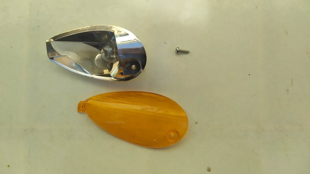 freccia post. sx originale completa piaggio liberty 50-125-150 - triom 210617