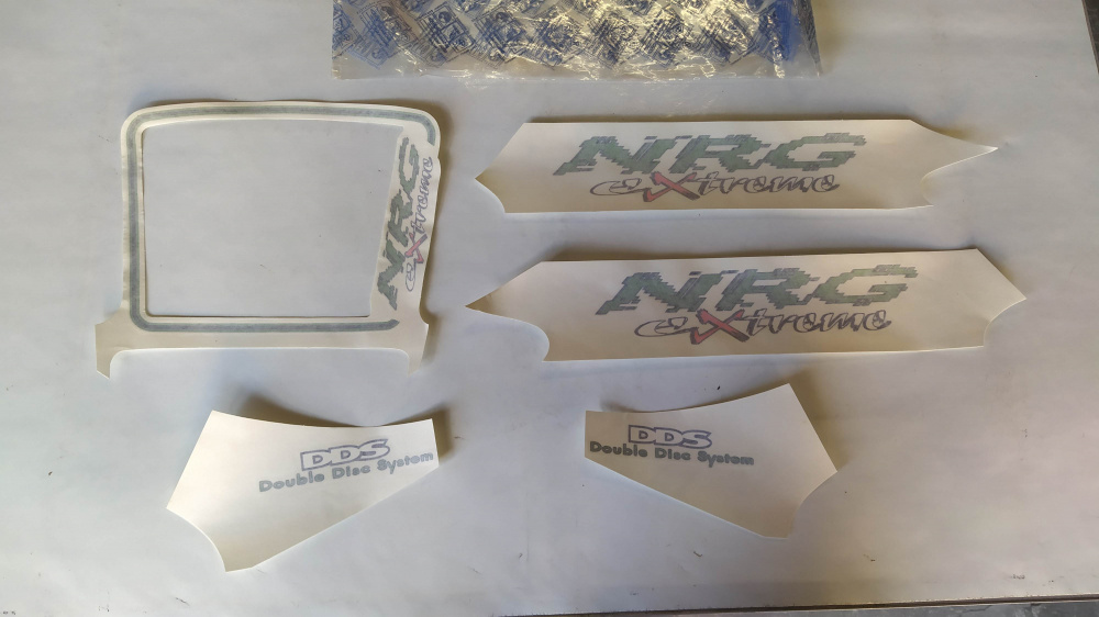 kit adesivi piaggio nrg extreme