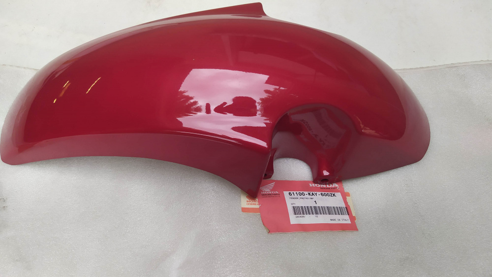 parafango anteriore rosso honda nx transcity 125 ´97 - ´98