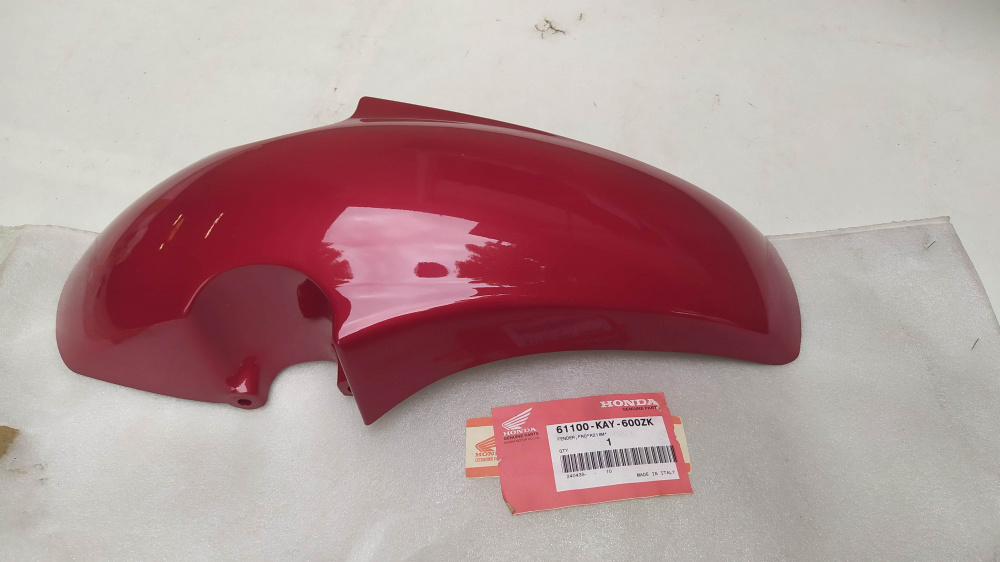 parafango anteriore rosso honda nx transcity 125 ´97 - ´98