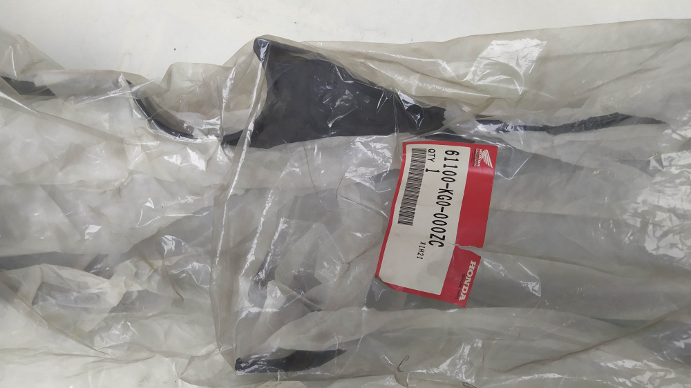 parafango anteriore nero honda xl 600 l ´83 - ´84