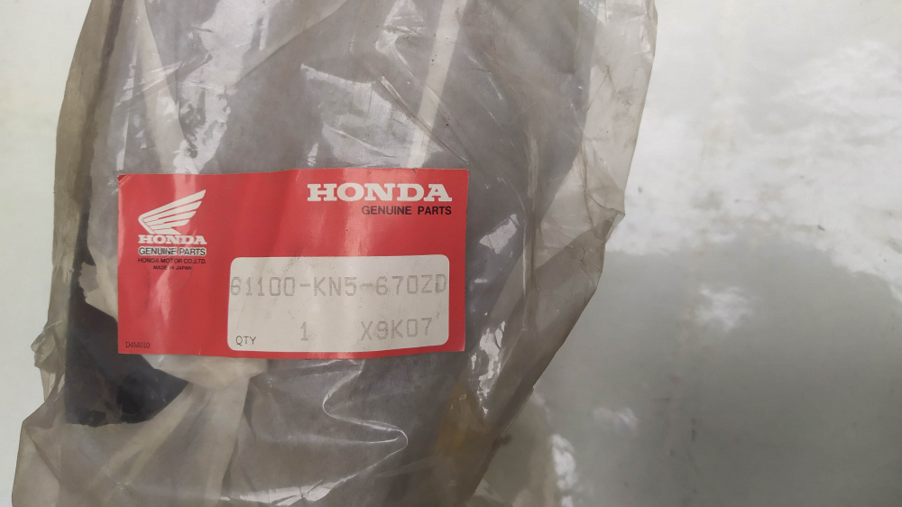 parafango anteriore nero honda xl 600 rm