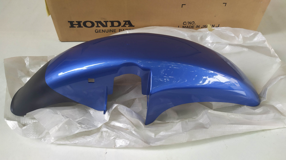 parafango anteriore blu metallizzato honda xl 600 v ´89