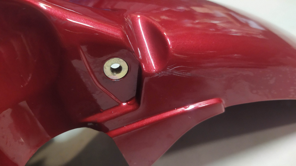 parafango anteriore rosso honda cbr 600 f ´93