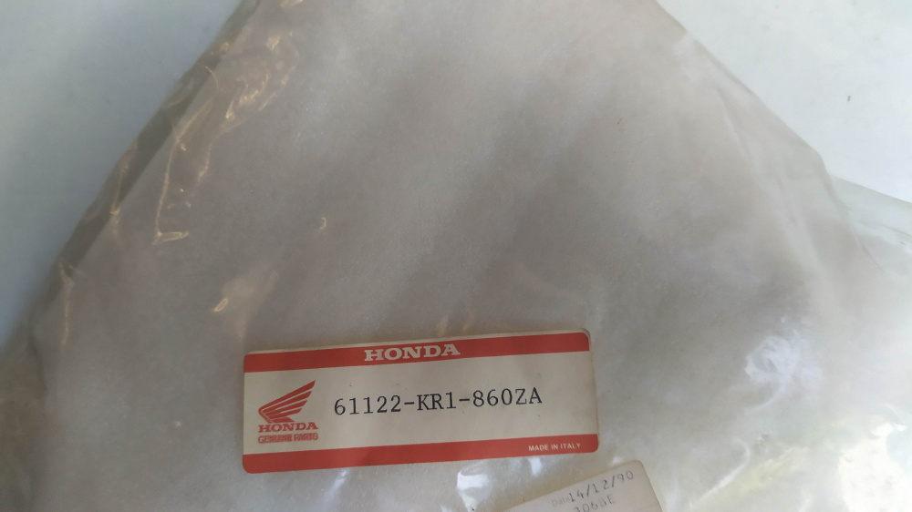 corpo parafango sx bianco honda ns125rii