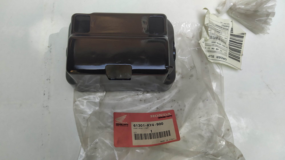 corpo faro nero honda nsr125f